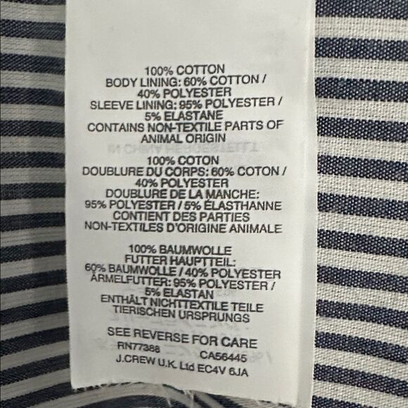 J. Crew Trench Coat Size 2 - Picture 5 of 5